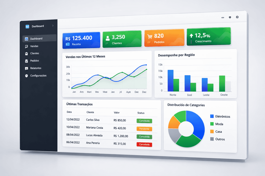 Dashboard inteligente da APLOPES